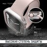 Чехол Elago DUO case для Apple Watch 45/44 мм, прозрачный/розовый