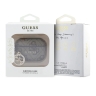 Guess для Airpods Pro 3 чехол PU leather 4G with Classic metal logo and Diamond charm Brown