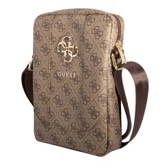 Сумка Guess 4G Bag with Big metal logo для планшета до 10", коричневая