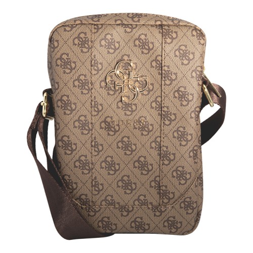 Сумка Guess 4G Bag with Big metal logo для планшета до 10", коричневая