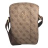 Сумка Guess 4G Bag with Big metal logo для планшета до 10", коричневая
