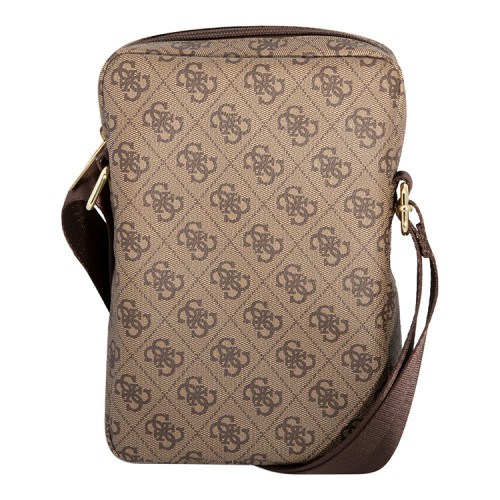 Сумка Guess 4G Bag with Big metal logo для планшета до 10", коричневая