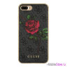 Чехол Guess Flower desire 4G Hard roses для iPhone 7 Plus/8 Plus, серый