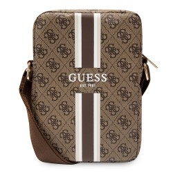 Сумка Guess 4G Stripes Bag для планшета до 8", коричневая