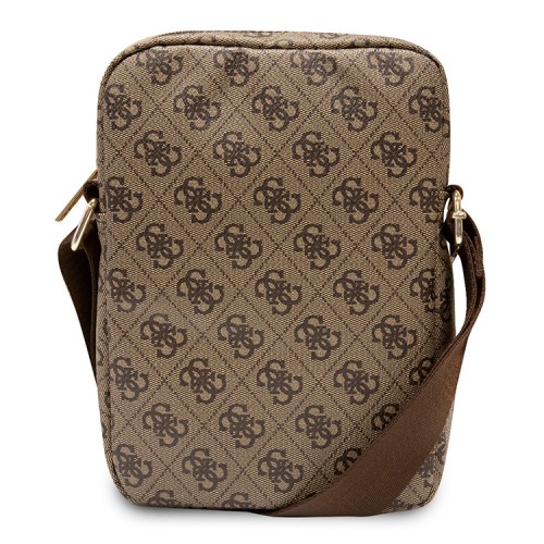 Сумка Guess 4G Stripes Bag для планшета до 8", коричневая