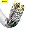 Кабель Baseus Superior Series Fast Charging Data Cable USB-A/Lightning 2.4A (1.5 м), белый