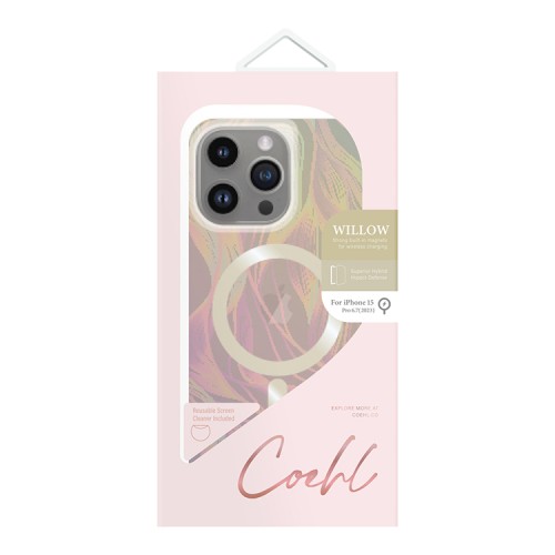 Uniq для iPhone 15 Pro Max чехол COEHL Willow Iridescent (MagSafe)