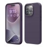 Elago для iPhone 15 Pro чехол Soft silicone (Liquid) Deep Purple