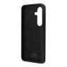 Karl Lagerfeld для Galaxy S24 чехол Liquid silicone NFT Choupette Hard Black