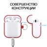 Чехол Elago Hang case для AirPods 2, красный