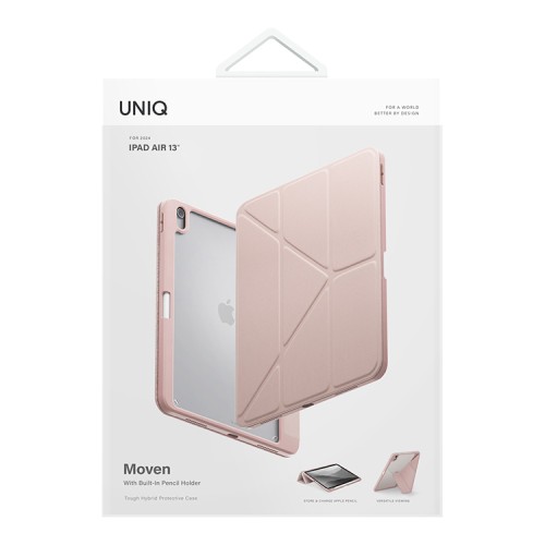 Uniq для iPad Air 13" (2024/25) чехол Moven Pink