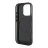 AMG для iPhone 16 Pro чехол PC/TPU Double layer Rhombs Black/Red (MagSafe)