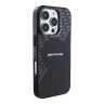 AMG для iPhone 16 Pro чехол PC/TPU Double layer Rhombs Black/Red (MagSafe)