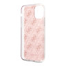 Чехол Guess 4G collection Hard Glitter для iPhone 11, розовый