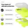 Elago для iPhone 16 Pro чехол Soft silicone (Liquid) Neon Yellow