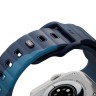 Uniq для Apple Watch 49/46/45/44 mm ремешок STRIDE DE FKM Rubber Storm/Blue
