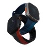 Uniq для Apple Watch 49/46/45/44 mm ремешок STRIDE DE FKM Rubber Storm/Blue