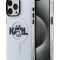 Karl Lagerfeld для iPhone 15 Pro Max чехол PC/TPU Sketch Choupette прозрачный (MagSafe)