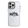 Karl Lagerfeld для iPhone 15 Pro Max чехол PC/TPU Sketch Choupette прозрачный (MagSafe)