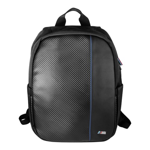 Рюкзак BMW Computer Backpack Compact Carbon для ноутбука до 15 дюймов, черный/синий