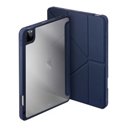 Чехол Uniq Moven Anti-microbial для iPad Pro 11 (2021/20) с отсеком для стилуса, синий