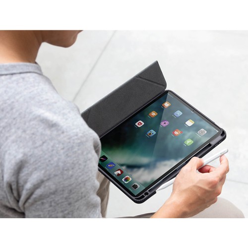 Чехол Uniq Moven Anti-microbial для iPad Pro 11"(2021/20/22) с отсеком для стилуса, синий