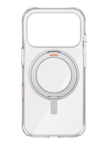 Uniq для iPhone 17 Pro чехол Swivix with 360-Rotating stand Lucent Clear (Magsafe)