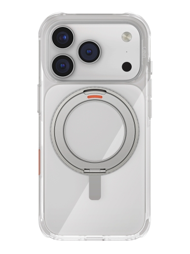 Uniq для iPhone 17 Pro чехол Swivix with 360-Rotating stand Lucent Clear (Magsafe)