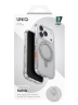 Uniq для iPhone 17 Pro чехол Swivix with 360-Rotating stand Lucent Clear (Magsafe)