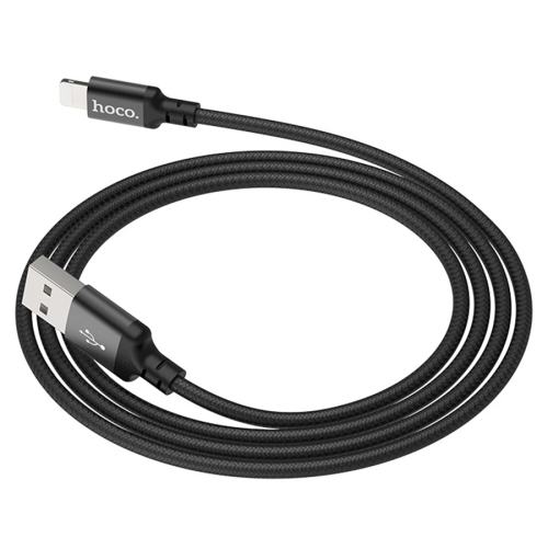 HOCO кабель X14 Times speed charging data cable iPhone (2 метра) Black