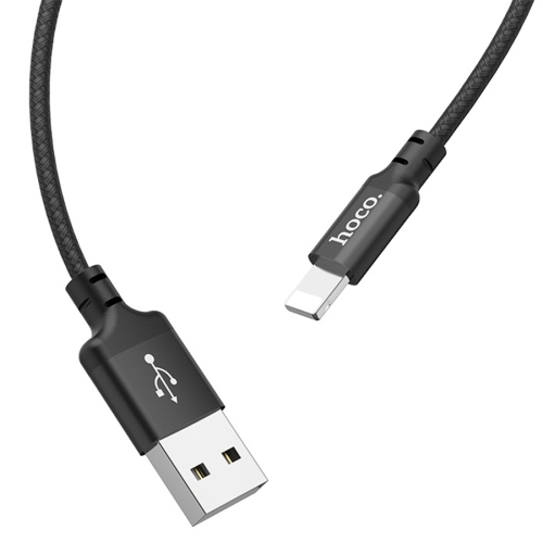 HOCO кабель X14 Times speed charging data cable iPhone (2 метра) Black