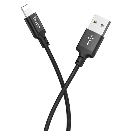 HOCO кабель X14 Times speed charging data cable iPhone (2 метра) Black