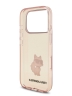 Karl Lagerfeld для iPhone 17 Pro чехол IML NFT Choupette Hard Translucent Pink