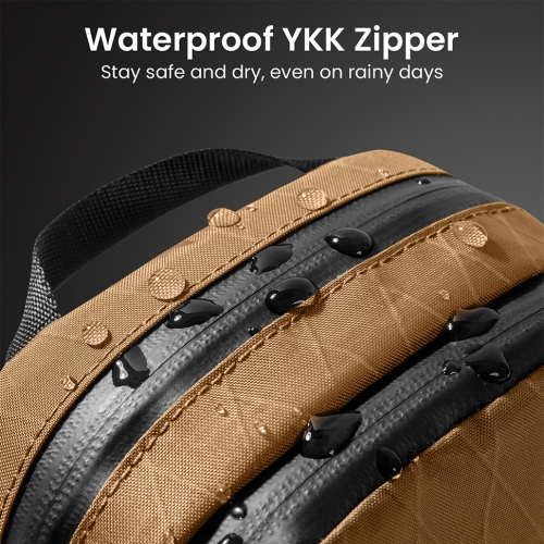 Tomtoc Travel сумка для аксессуаров Aviator-T37 X-Pac Crossbody Bag 1.3L Brown