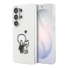 Karl Lagerfeld для Galaxy S26 Ultra чехол IML Sketch Karl & Choupette Back Hard Transparent (MagSafe)