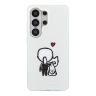 Karl Lagerfeld для Galaxy S26 Ultra чехол IML Sketch Karl & Choupette Back Hard Transparent (MagSafe)