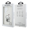 Karl Lagerfeld для Galaxy S26 Ultra чехол IML Sketch Karl & Choupette Back Hard Transparent (MagSafe)