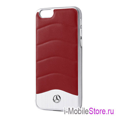 Mercedes Wave III Hard Leather & Aluminium для 5/5s, красный MEHCPSECUSRE