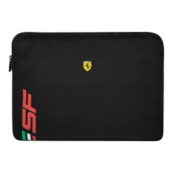 Чехол-папка Ferrari Computer Sleeve PU SF Logo для Macbook Pro 13/14 | Air 13 | iPad Pro 12.9 | для ноутбука 14", черный