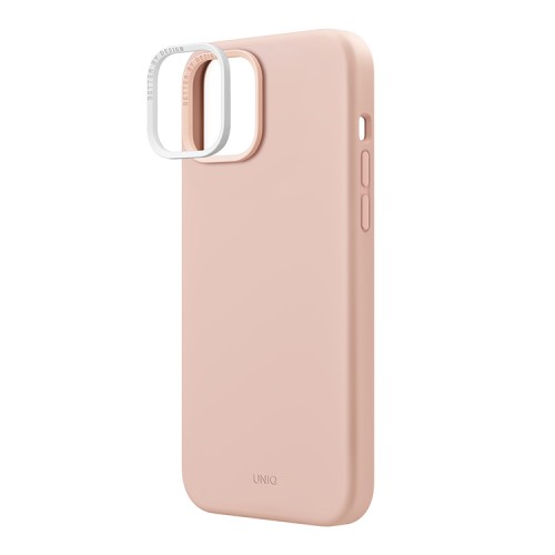 Uniq для iPhone 15 чехол LINO Pink (Magsafe)