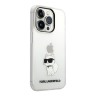 Karl Lagerfeld для iPhone 15 Pro Max чехол PC/TPU NFT Choupette Hard Transparent