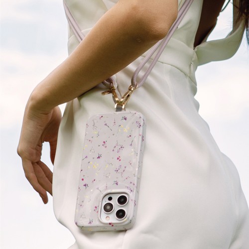 Uniq шнурок на шею COEHL Laurel Lanyard Misty Mauve