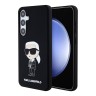 Karl Lagerfeld для Galaxy S24 чехол Liquid silicone NFT Karl Ikonik Hard Black