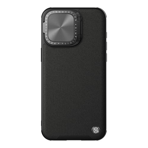 Nillkin для iPhone 15 Pro чехол CamShield ProP PU Leather Magnetic Black (magsafe)