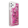 Чехол Karl Lagerfeld Liquid Glitter Floatting Charms для iPhone 11 Pro Max, розовый