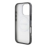 AMG для iPhone 16 Pro чехол PC/TPU Double layer Rhombs White/Red (MagSafe)