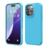 Elago для iPhone 16 Pro чехол Soft silicone (Liquid) Ocean Blue