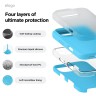 Elago для iPhone 16 Pro чехол Soft silicone (Liquid) Ocean Blue