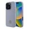 Guess для iPhone 16 Pro Max чехол PU Grained leather Small 4G metal logo Hard Purple (MagSafe)