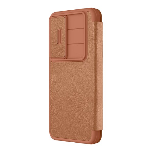 Nillkin для Galaxy S25+ чехол QIN Pro Booktype Brown